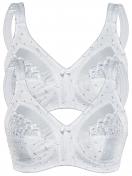 2er Sparpack Soft BH Functional Bras 12900 Gr. 80 D in Weiss 1