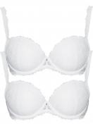 VIANIA 2er Pack Push up BH Leni 204463 Gr. 70 A in weiss 1