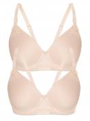 Sassa 2er Sparpack Spacer-BH CLASSIC LOOK 24333 Gr. 85E in 2xnude 1