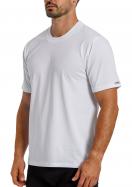Kumpf Body Fashion HerrenT-Shirt 1/2 Arm 2er Pack Bio Cotton 99161143 Gr. 5 in weiss 1