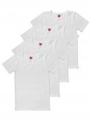Sweety for Kids 4er Sparpack Mädchen Shirt Single Jersey 5482 Gr. 152 in weiss 1