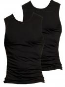 Kumpf Body Fashion 2er Sparpack Herren Achselshirt Single Jersey 99947011 Gr. 5 in schwarz 1