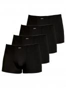 Kumpf Body Fashion 4er Sparpack Herren Pants Single Jersey 99947413 Gr. 6 in schwarz 1