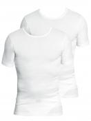 Kumpf Body Fashion 2er Sparpack Herren T-Shirt Feinripp 99142051 Gr. 9 in weiss 1