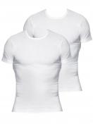 Kumpf Body Fashion 2er Sparpack Herren T-Shirt Masterclass 92000051 Gr. 5 in weiss 1