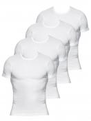 Kumpf Body Fashion 4er Sparpack Herren T-Shirt Masterclass 92000051 Gr. 9 in weiss 1