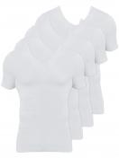 Kumpf Body Fashion 4er Sparpack Herren T-Shirt Bio Cotton 99601051 Gr. 8 in weiss 1