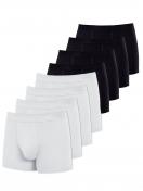Kumpf Body Fashion 8er Sparpack Herren Pants Bio Cotton 99601413 99602413 Gr. 6 in weiss schwarz 1