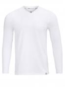 Haasis Bodywear Herren V-Shirt 1/1 Arm Bio-Cotton 77110063 Gr. XXL in weiss 1