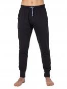 Haasis Bodywear Herren Jogpants Bio-Cotton 77111876 Gr. XL in schwarz 1