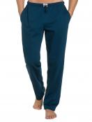 Haasis Bodywear Herren Pyjamahose Bio-Cotton 77113873 Gr. M in navy 1