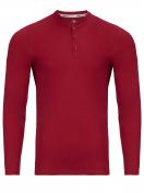 Haasis Bodywear Herren Shirt 1/1 Arm Bio-Cotton 77114062 Gr. XXL in weinrot 1
