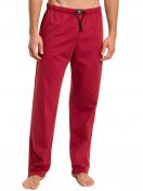 Haasis Bodywear Herren Pyjamahose Bio-Cotton 77114873 Gr. XXL in weinrot 1