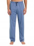 Haasis Bodywear Herren Pyjamahose Bio-Cotton 77117873 Gr. L in poseidon 1
