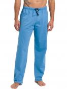 Haasis Bodywear Herren Pyjamahose Bio-Cotton 77118873 Gr. XXL in horizont 1