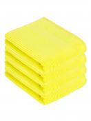 Vossen 4er Pack Duschtuch Tomorrow 1192051390 Gr. 67 x 140 cm in electric yellow 1
