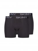 Skiny Herren Pant long leg 2er Pack Cotton Multipack 080686 Gr. L in black 1