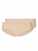 Skiny Damen Panty 2er Pack Micro Advantage 085723 Gr. 36 in beige 1