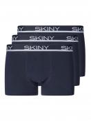 Skiny Herren Pant 3er Pack Cotton Multipack 086840 Gr. S in crown blue 1