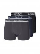 Skiny Herren Pant 3er Pack Cotton Multipack 086840 Gr. XL in greyblueblack selection 1