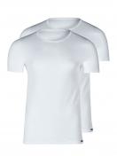 Skiny Herren Shirt kurzarm 2er Pack Shirt Multipack 086912 Gr. XL in white 1