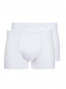 Huber Herren Pant 2er Pack hautnah Cotton 2 Pack 112533 Gr. XXL in white 1