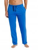 Haasis Bodywear Herren Pyjamahose Slub Single Jersey 77122873 Gr. XXL in mid blue 1
