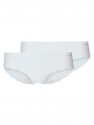Skiny 2er Pack Damen Panty Micro Essentials 085719 Gr. 40 in white 1