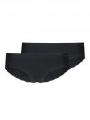 Skiny 2er Pack Damen Panty Micro Essentials 085719 Gr. 40 in black 1