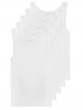 5er Pack Herren Unterhemd Bio-Cotton 77501011