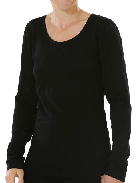 Comazo Damen Shirt 1/1 Arm, , 46, schwarz schwarz | 46