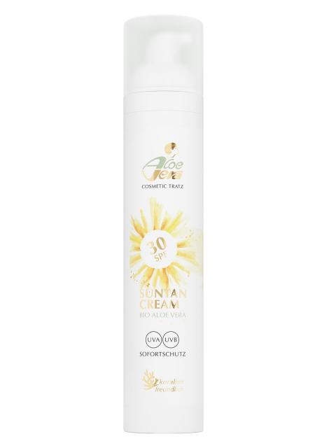 Aloe Vera Natur-Cosmetic Tratz Suntan Cream 30 SPF 100ml 1 Stück