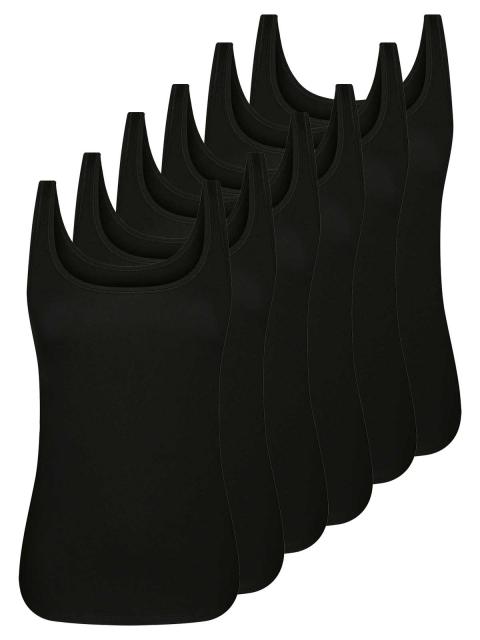 Sassa 6er Sparpack Top CASUAL COMFORT 37967 Gr. 42 in 6xblack black | black | 42