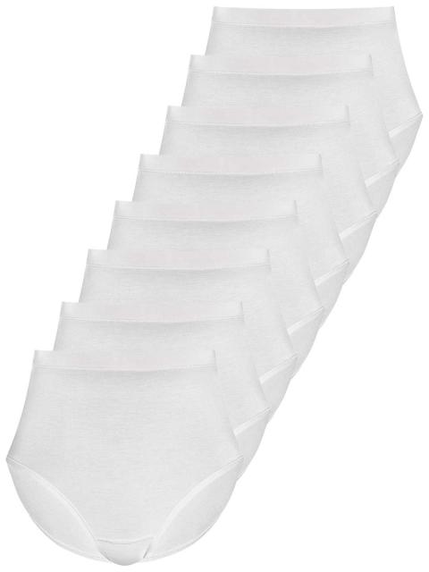 Sassa 8er Sparpack Slip Maxi LOVELY SKIN 45298 Gr. 42 in 8xwhite white | white | 42