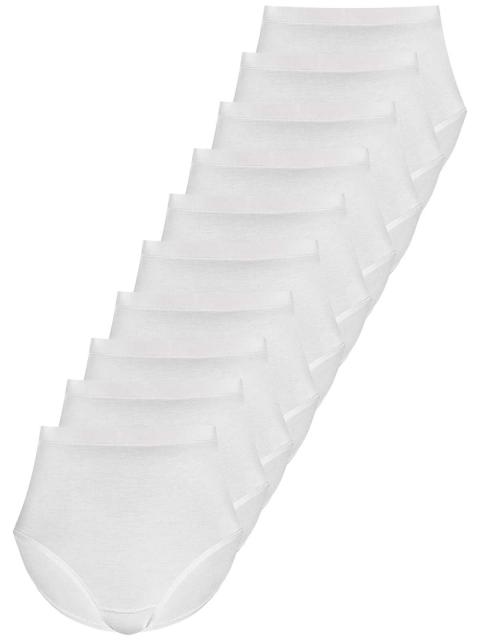 Sassa 10er Sparpack Slip Maxi LOVELY SKIN 45298 Gr. 46 in 10xwhite white | white | 46