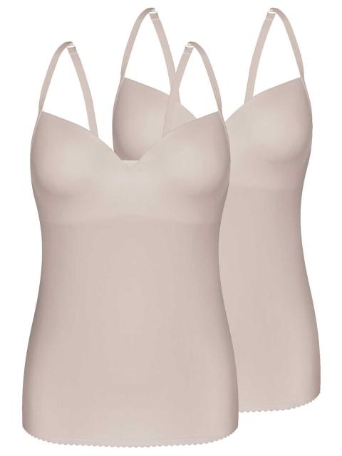 Sassa 2er Sparpack BH-Shirt LUXURY PLEASURE 38326 Gr. 85B in 2xnude nude | nude | 85 | B