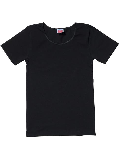Sweety for Kids Mädchen Shirt Single Jersey 5522 Gr. 140 in schwarz