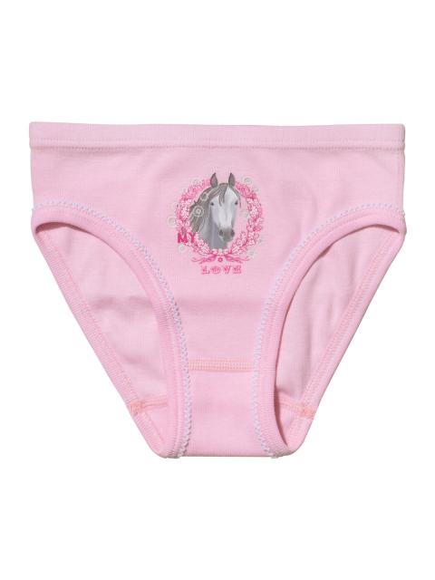 Sweety for Kids Mädchen Bikini Slip Feinripp 8129 Gr. 104 in helles rosa