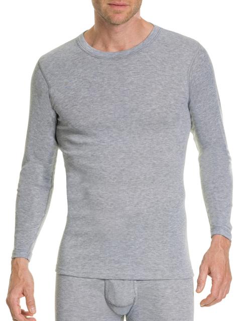 Kumpf Body Fashion Herren Langarm Shirt Trevira Perform 91500163 Gr. XL/7 in grau-melange