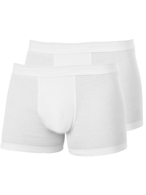 Kumpf Body Fashion Herren Pants 2er Pack Bio Cotton 99601413 Gr. 8 in weiss