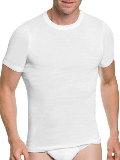 Kumpf Body Fashion Herren T-Shirt 1/2 Arm Dunova 91000153 Gr. M/5 in weiss weiss | M/5