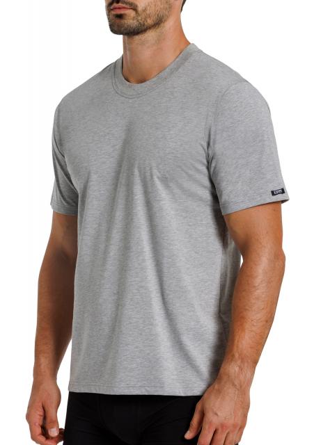 Kumpf Body Fashion Herren T-Shirt 1/2 Arm Bio Cotton 99161153 Gr. 8 in stahlgrau-melange stahlgrau-melange | 8