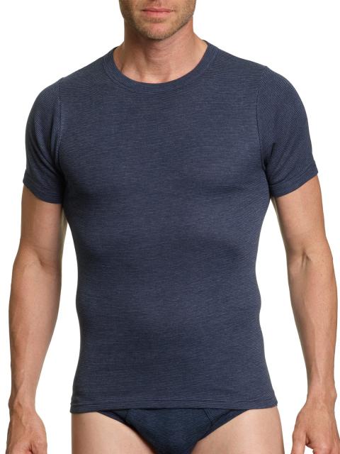 Kumpf Body Fashion Herren T-Shirt 1/2 Arm Klimafit 99195153 Gr. L/6 in maritim maritim | L/6