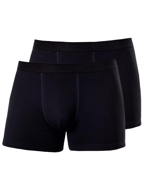 Kumpf Body Fashion Herren Pants 2er Pack Bio Cotton 99602413 Gr. 8 in schwarz schwarz | 8