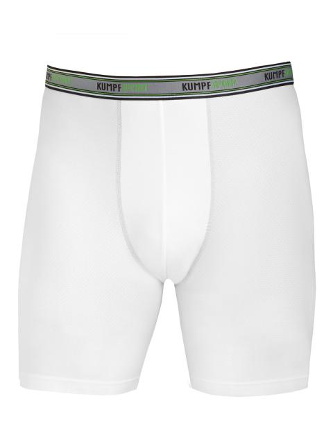 Kumpf Body Fashion Herren Pants mit Bein und Gummibund Tactel Sportwäsche 99910423 Gr. 7 in weiss weiss | 7