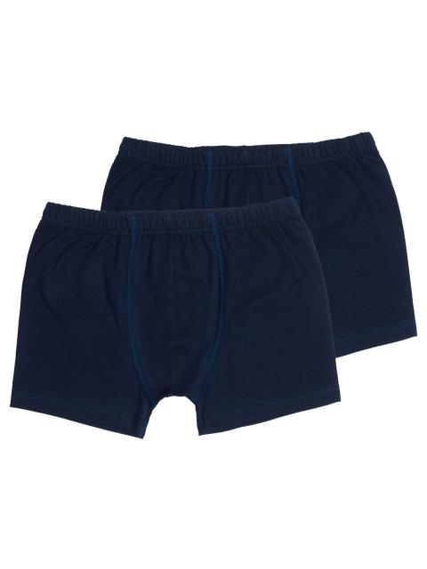 Sweety for Kids 2er Sparpack Knaben Retro Shorts Single Jersey 3166 Gr. 152 in navy weiss