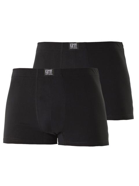 Kumpf Body Fashion 2er Sparpack Herren Pants Bio Cotton 99996413 Gr. 4 in darkblue schwarz