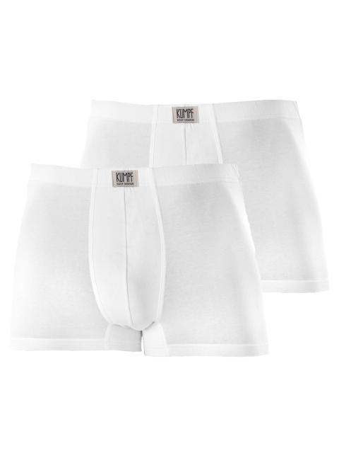 Kumpf Body Fashion 2er Sparpack Herren Pants Bio Cotton 99996413 Gr. 4 in weiss weiss | weiss | 4