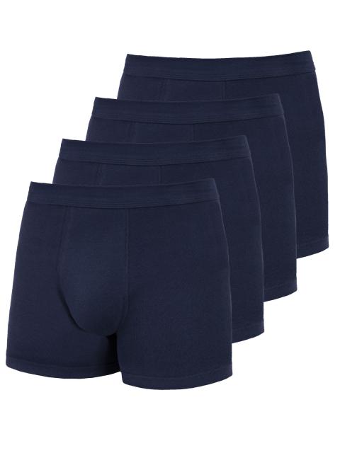 Kumpf Body Fashion 4er Sparpack Herren Pants Bio Cotton 99605413 Gr. 8 in navy navy | navy | 8
