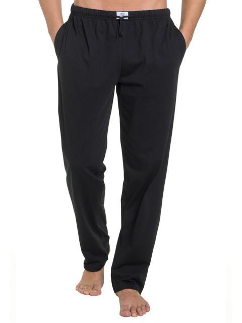 Haasis Bodywear Herren Pyjamahose Bio-Cotton 77111873 Gr. XXXXL in schwarz